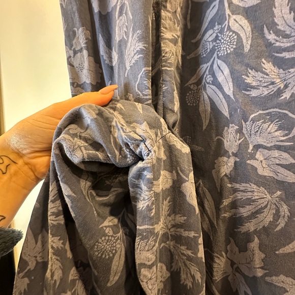 Patagonia Blue Floral June lake Jumpsuit - Picture 4 of 9